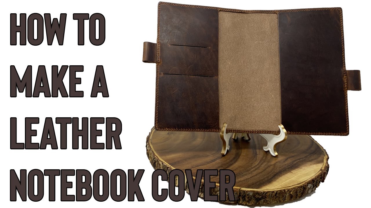 How to Make A Leather Notebook Cover (with Glowforge) | 80Proof Goods