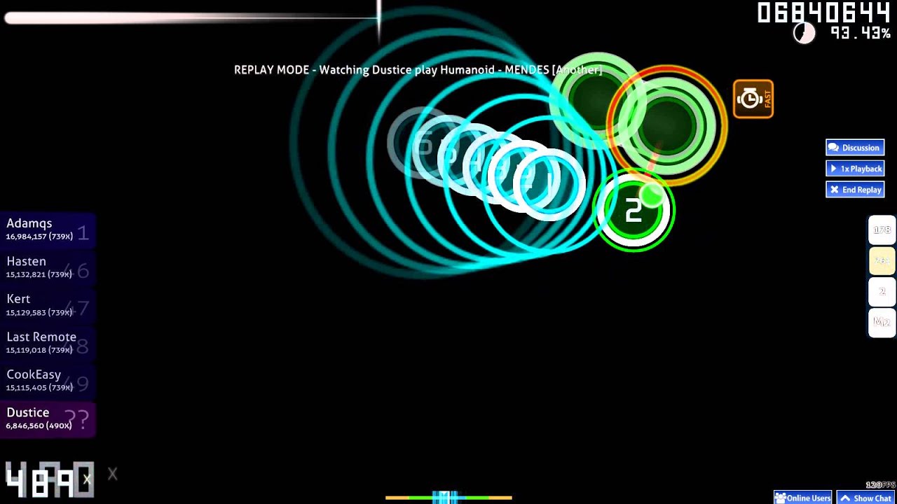 Dustice playing Humanoid - MENDES DT FC 94,10% #37