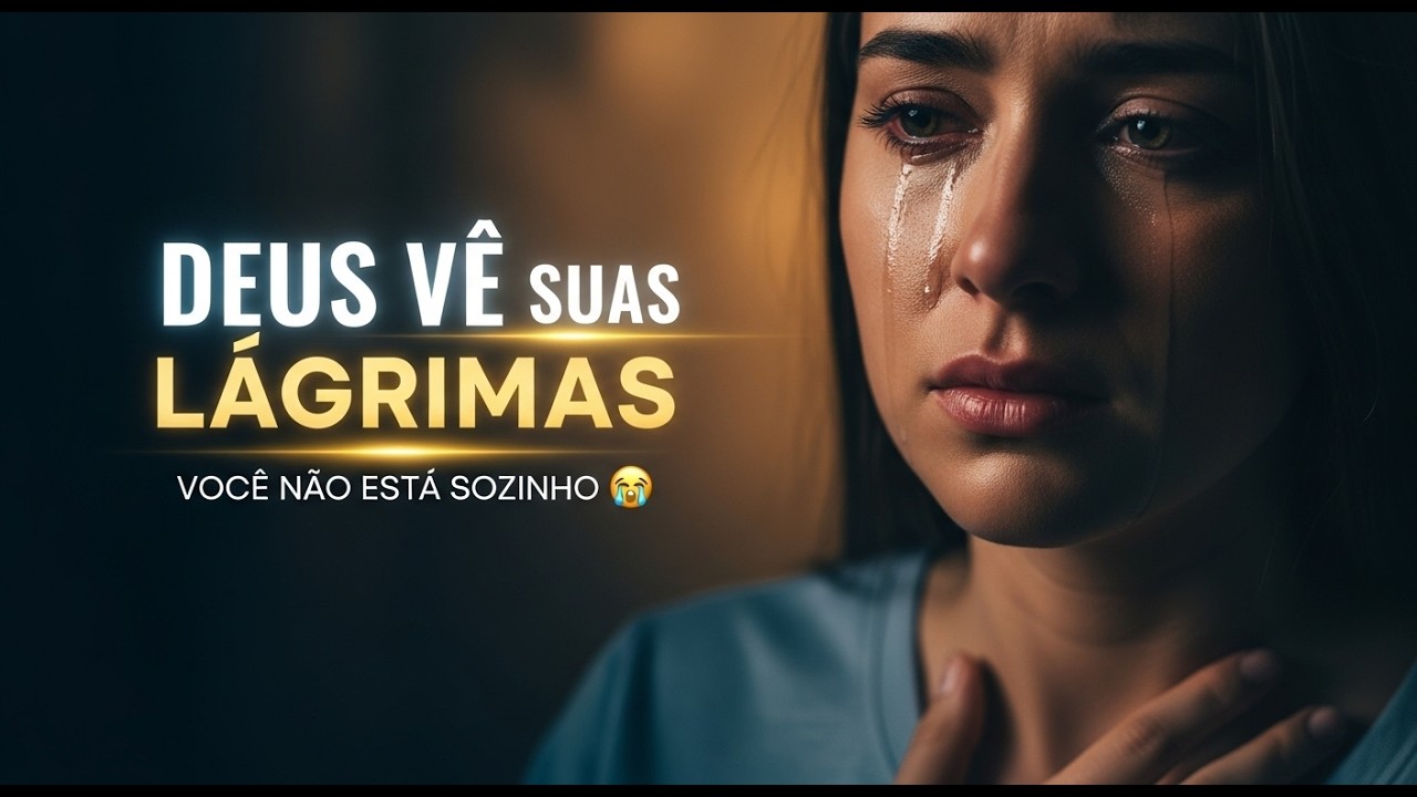VOÇÊ NÃO DESISTIU ATOA DEUS VE SUAS LAGRIMAS