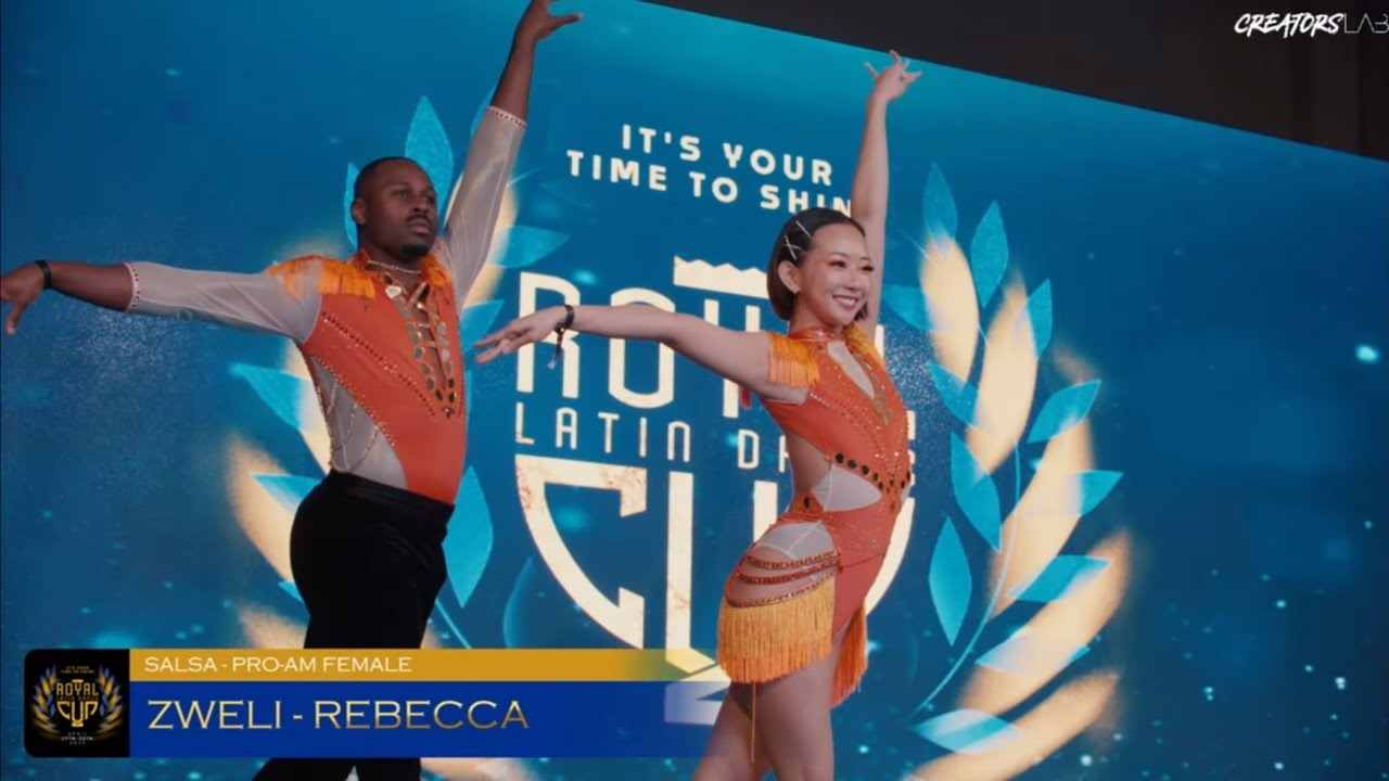 Zweli & Rebecca - Royal Latin Dance Cup Salsa Pro-Am Female First Place