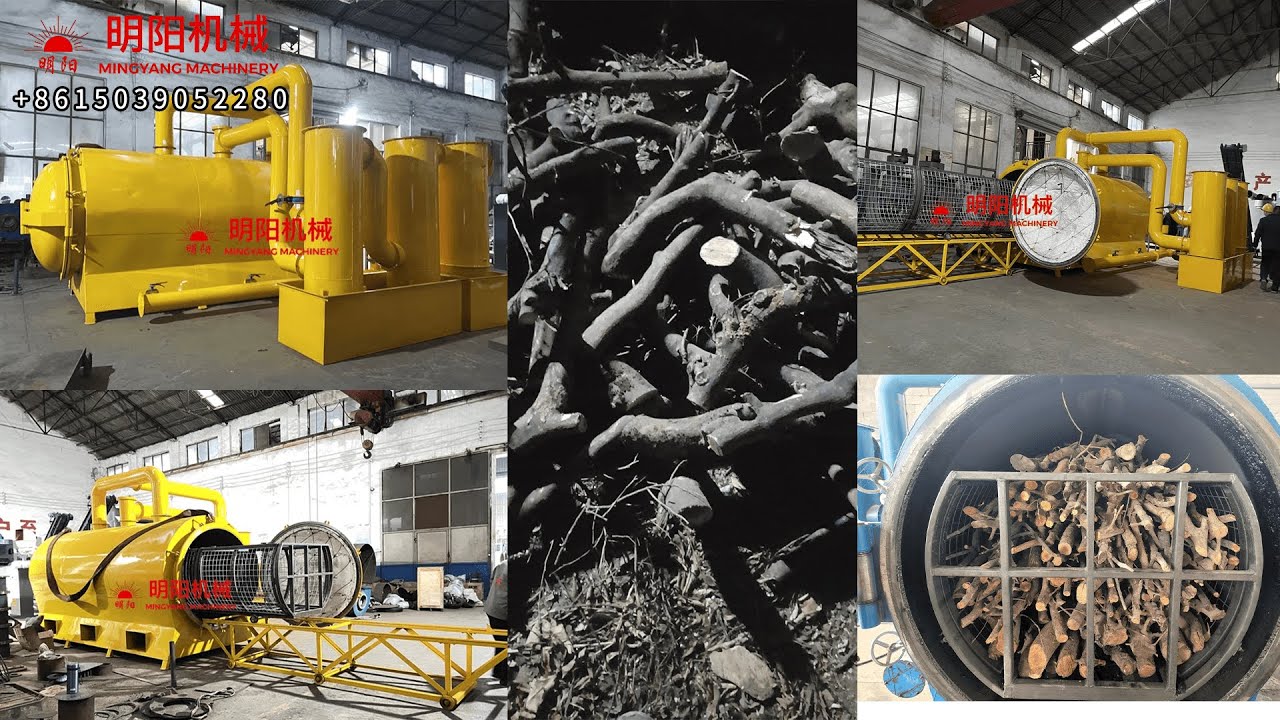 🔥🔥How to collect the wood vinegar from the wood carbonization Pyrolysis process🔥🔥