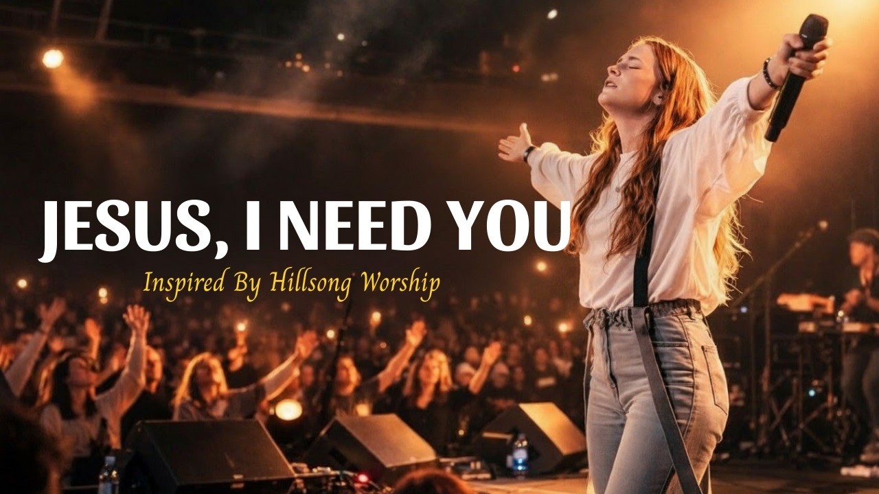 Jesus, I Need You - Inspired by Hillsong Worship – Healing, Faith & Worship Song🙏