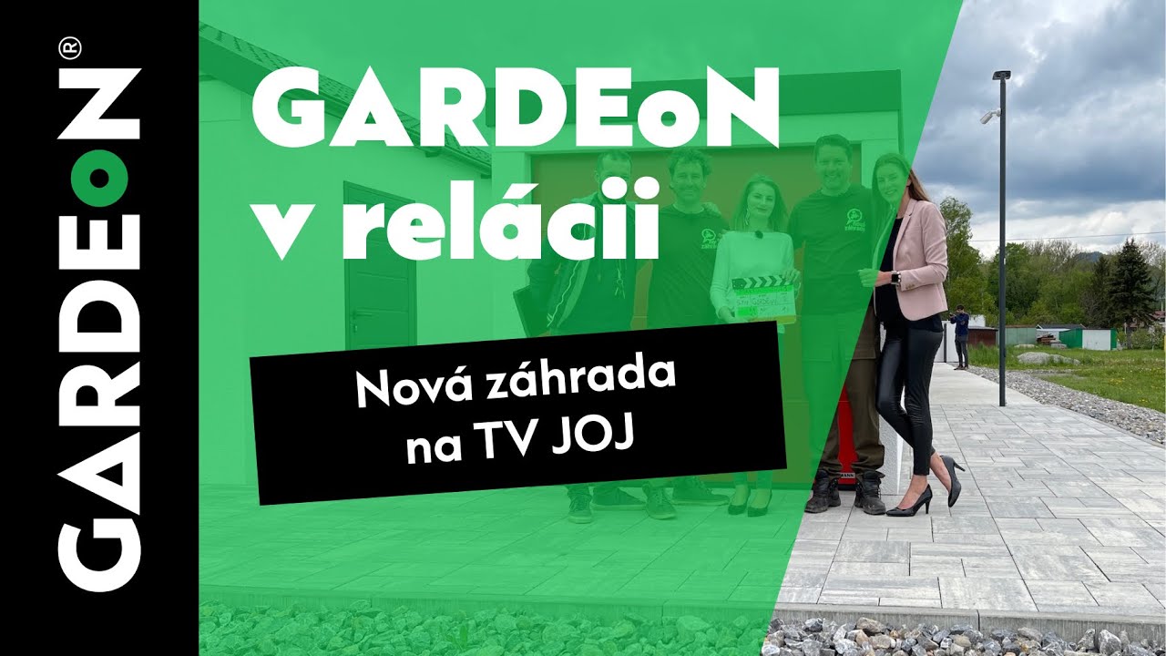 GARDEON v Novej Záhrade na TV JOJ