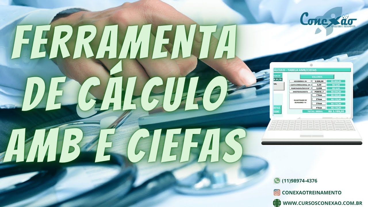 FERRAMENTA PARA C&Aacute;LCULO DE PROCEDIMENTOS AMB E CIEFAS