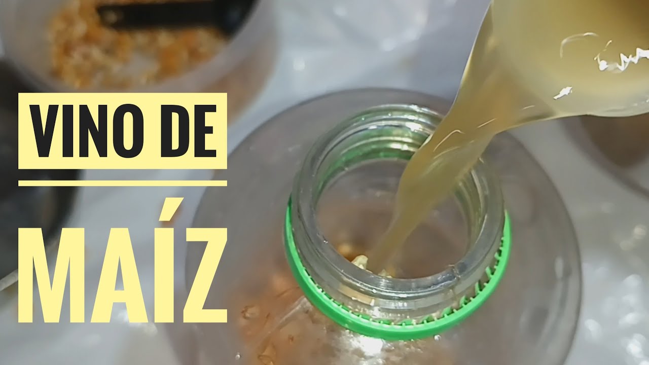Vino de maíz- Mariela García