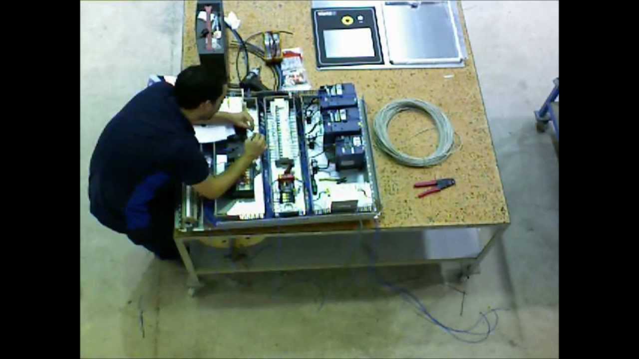 Timelapse montaje cuadro eléctrico 1000x800