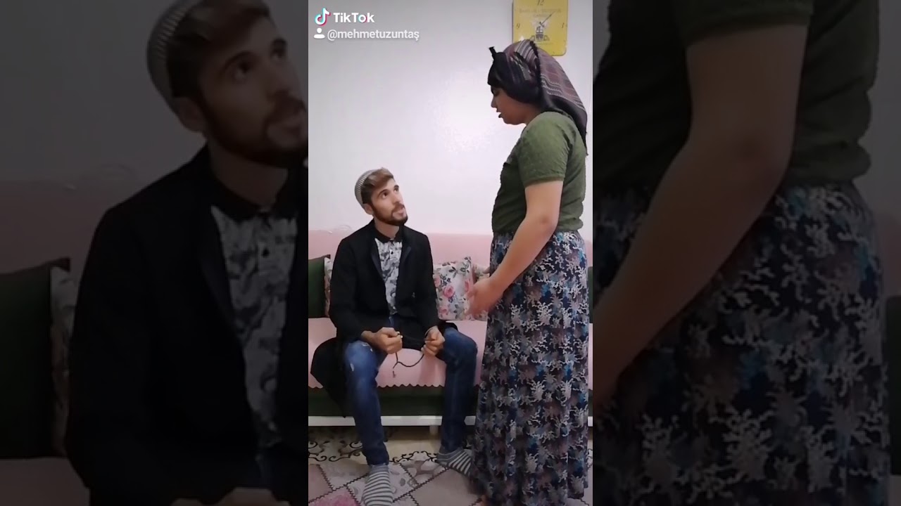 K&uuml;rt&ccedil;e komik tiktok