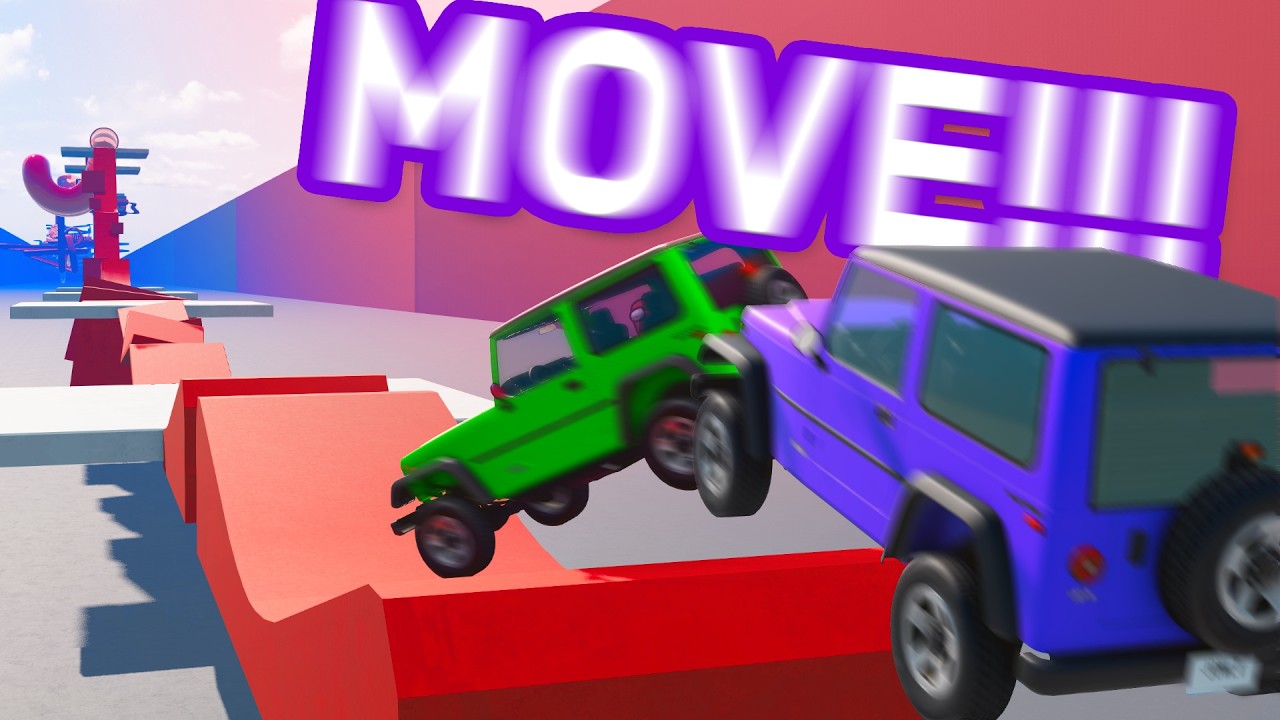 We TRIED to play a BEAMNG parkour map