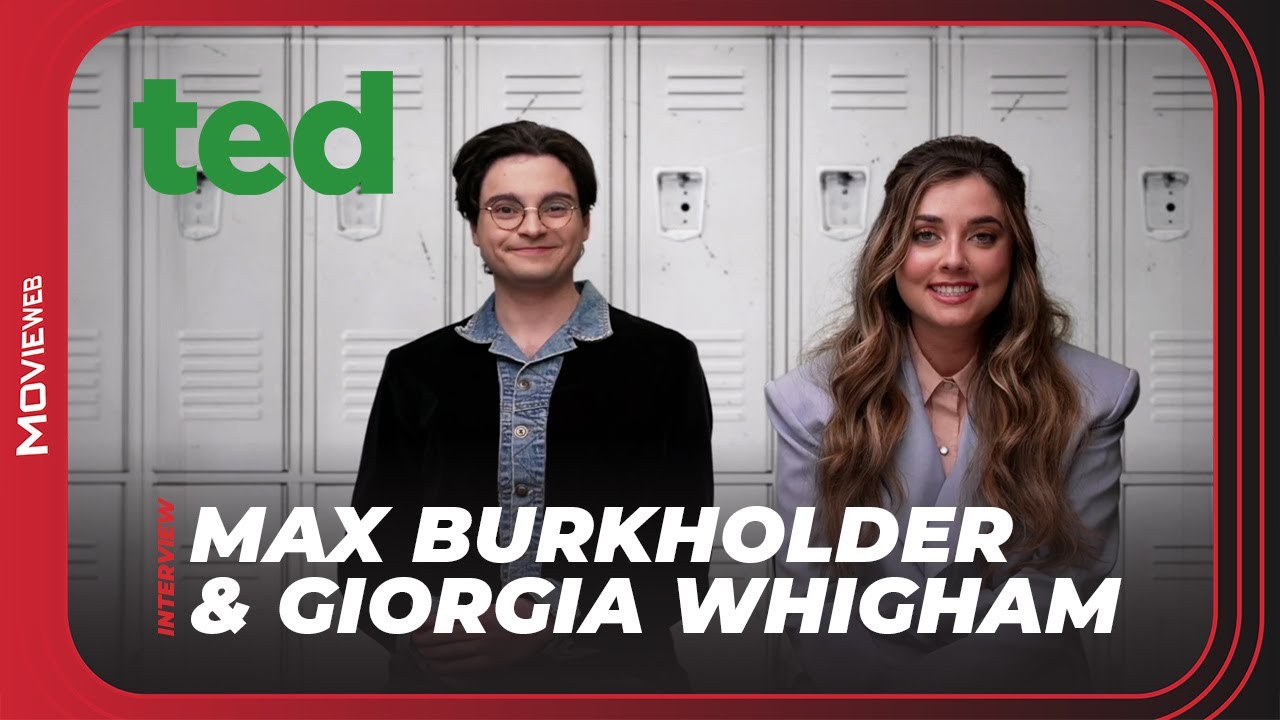 Ted TV Stars Max Burkholder and Giorgia Whigham on the Prequel Series | Interview