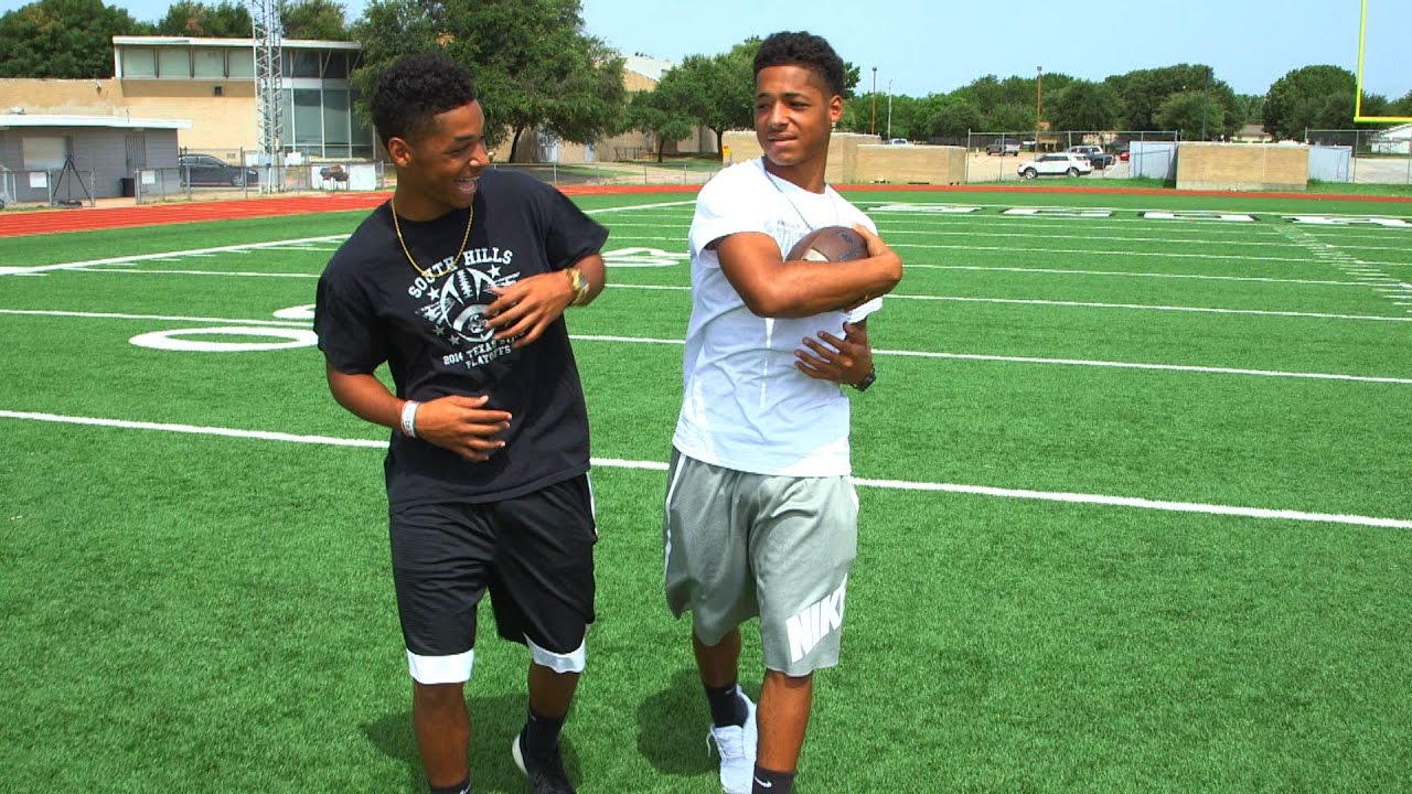 Tracin and Tylan Wallace - Fort Worth South Hills - Highlights/Interviews - Sports Stars of Tomorrow