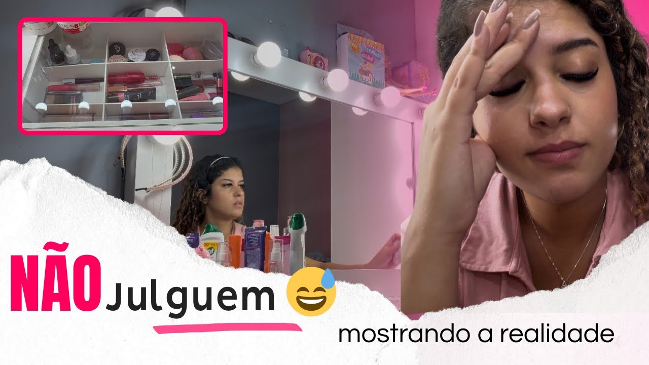 LIMPANDO A PENTEADEIRA + descarte real | cenas fortes de bagunça😨