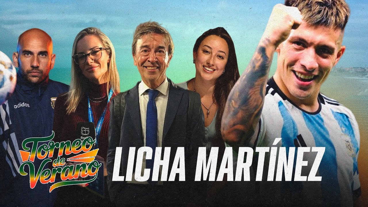 LICHA MARTÍNEZ, NICO RAMÍREZ, SEBAS ZUNINO y MATI IRIARTE en AFA ESTUDIO | MIÉRCOLES 14 DE ENERO
