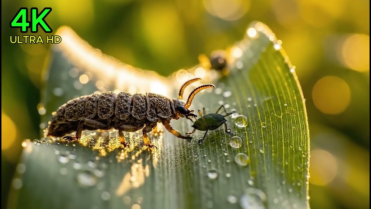 The Hidden World of Ground Insects in 4K Ultra HD | Macro Nature 4K