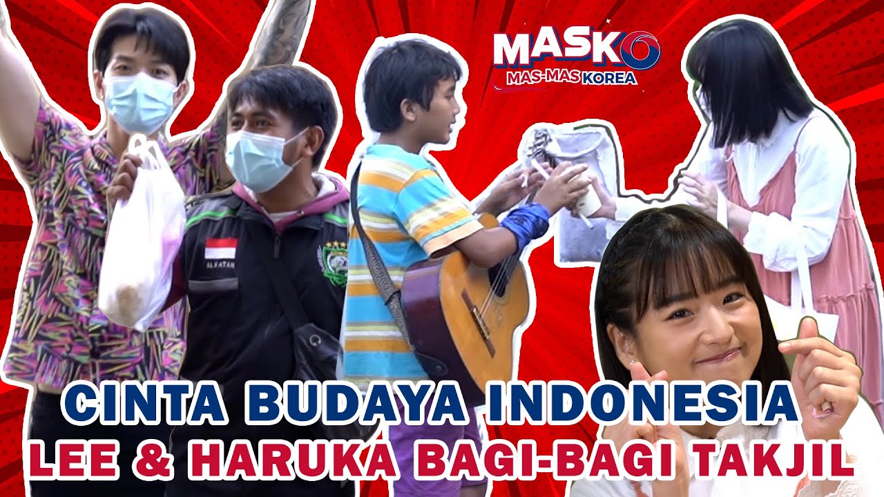 Mas Mas Korea & Asisten Jepangnya HARUKA Bagi2 TAKJIL 😇  Makin Merakyat & Cinta Budaya Indonesia ❤️