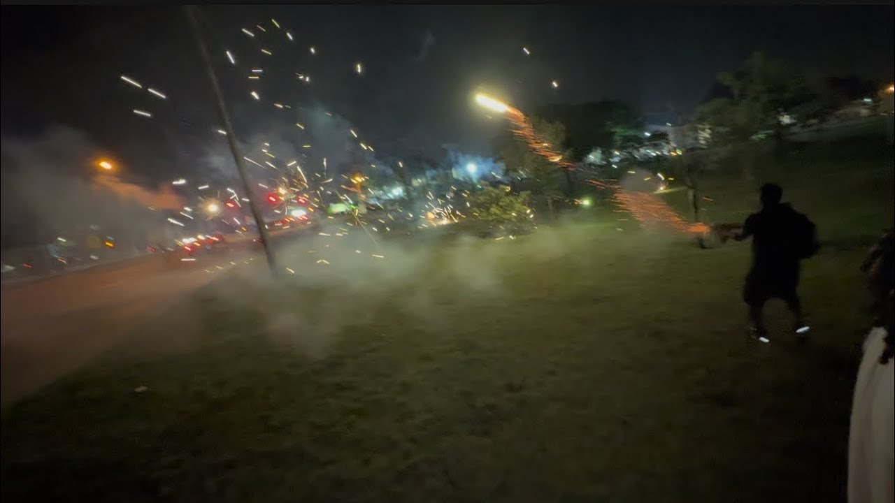 Surviving Wood town on 4th of july… we got shot at