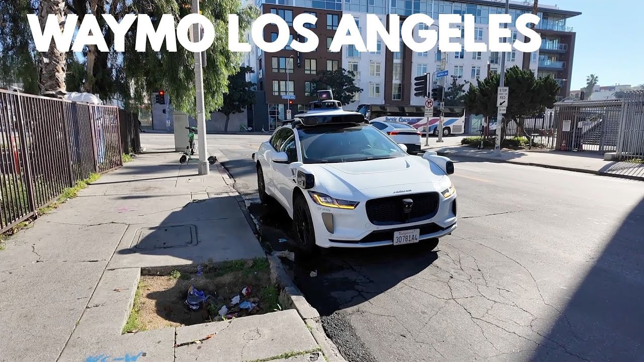 My First Waymo Experience in Los Angeles California.