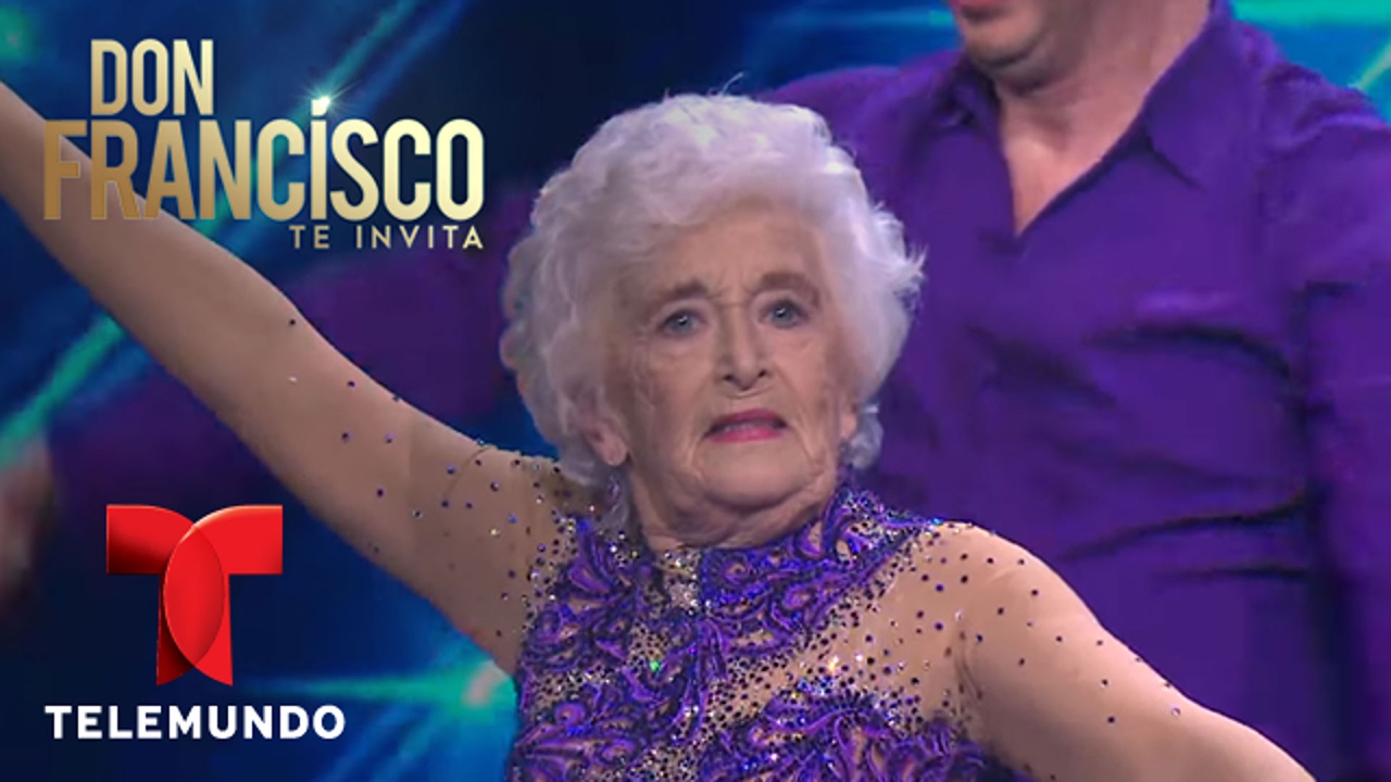 Gimnasta de 82 años impresiona bailando salsa acrobática | Don Francisco Te Invita | Entretenimiento