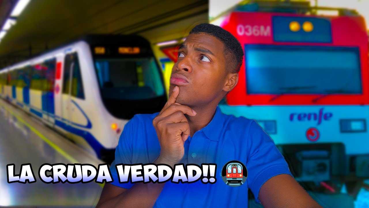 La Realidad del metro y Renfe en Madrid 🇪🇸  (Lo que nadie te dice)