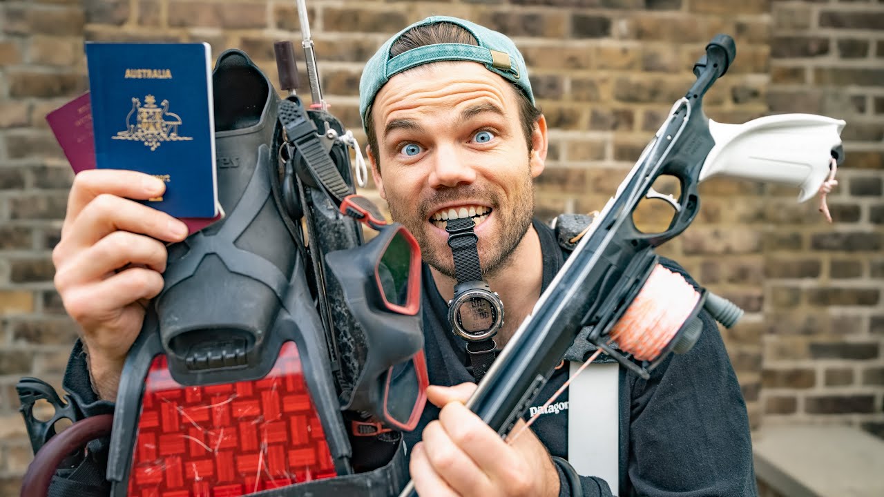 How I travel with spearguns on a plane