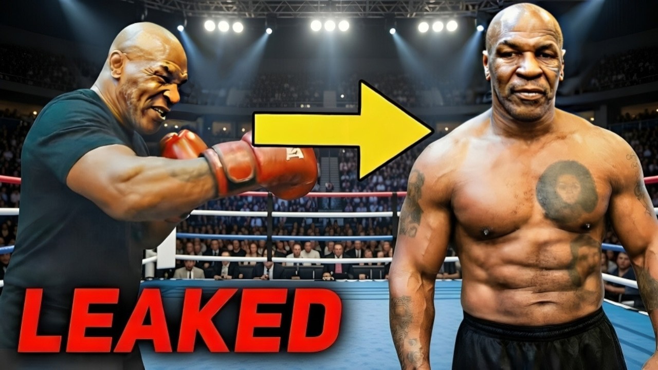 Mike Tyson's LEAKED Training Footage At 59 Years Old For Floyd Mayweather Fight At USA Fight Club