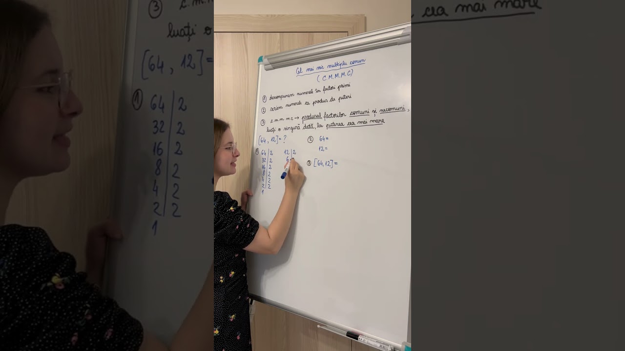 CMMMC &ndash; Cel Mai Mic Multiplu Comun Explicat Simplu (Clasa a 6-a)