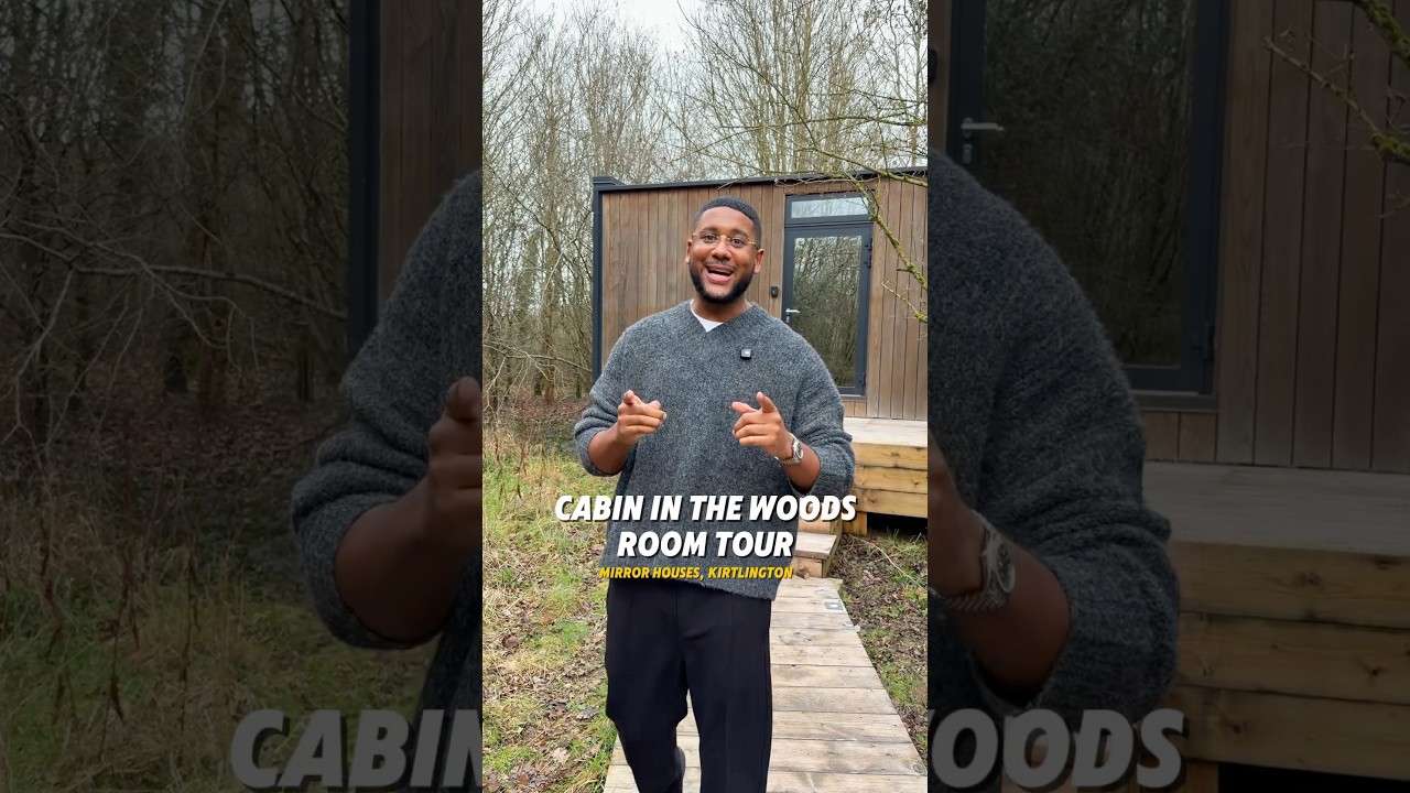 Always wanted to stay in the middle of nowhere with no phone service. Job done 🪵✅ #travel #vlog