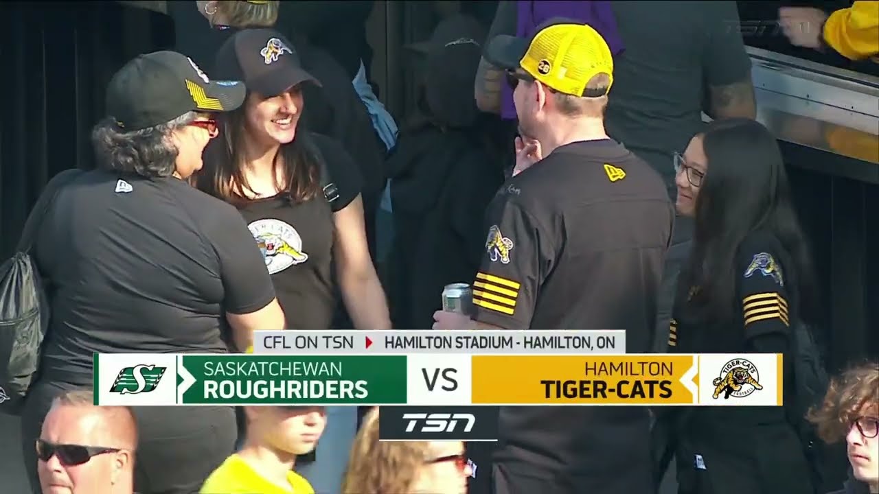 June 14, 2025 - CFL - Saskatchewan Roughriders @ Hamilton Tiger-Cats