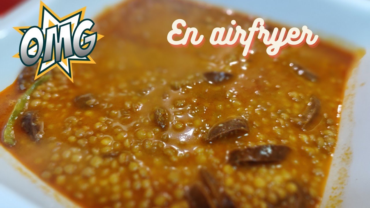 LENTEJAS🥄 EN FREIDORA DE AIRE 😯