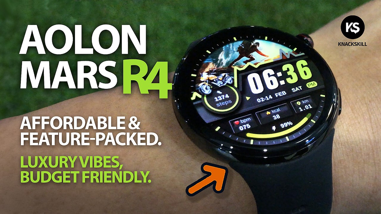 Aolon Mars R4 - Best Premium Budget Smartwatch, Feature-Packed! | Unboxing & Setup Guide