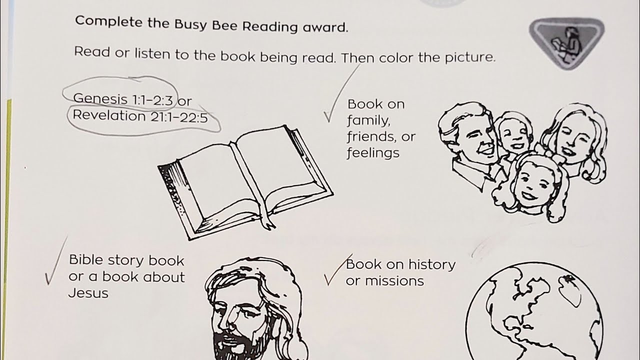 Busy 🐝 Bee Reading 📚 Award