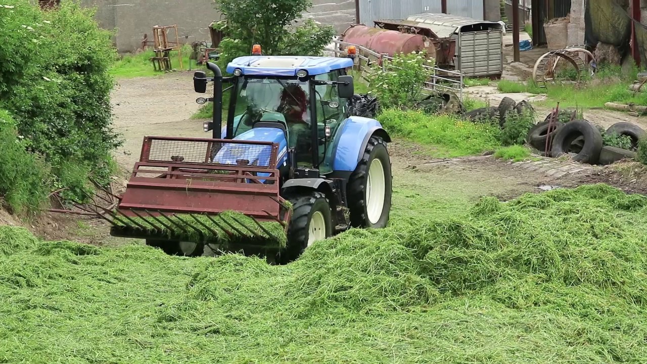 Scotland FFP - Silage at Arthur Duguid's farm
