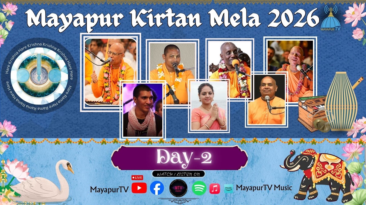 KIRTAN MELA 2026 | Day - 2 | Part : 2 | ISKCON Mayapur | MayapurTV