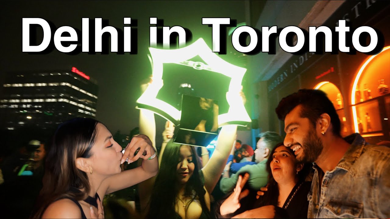 India In Canada || Toronto Nightlife Vlog || Toronto Vlog