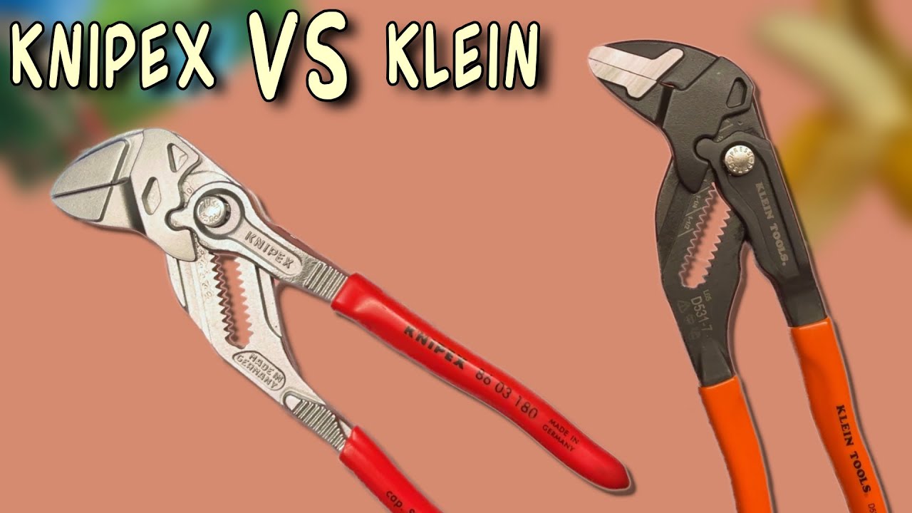 A Knipex Clone Worth Considering - Pros/Cons - Klein D5317 Compact Plier Wrench Review