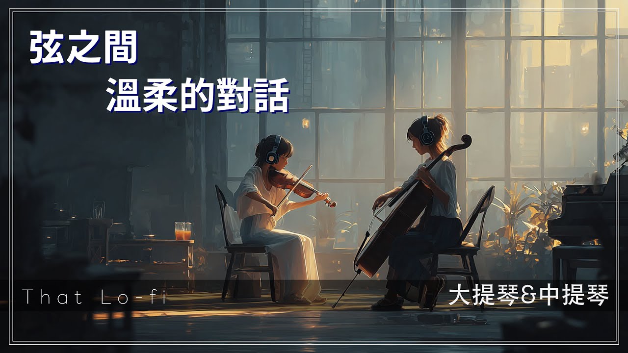 [2小時] 大提琴與中提琴 | 溫柔對話 | Cello and Viola | instrumental and relaxing