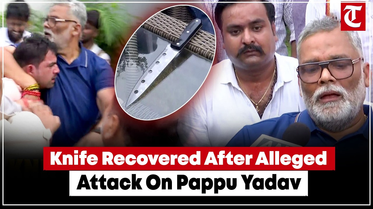 Pappu Yadav Claims Assassination Attempt During Press Conference, Knife Recovered