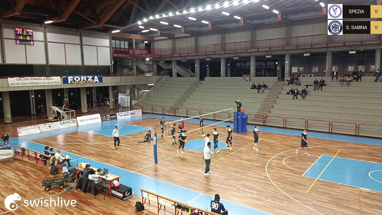 22/11/2025 Campionato Pallavolo serie  D  maschile
SPEZIA VS S. SABINA