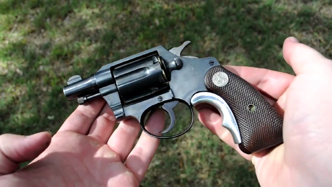 Shooting: 1934 Colt Detective Special the original gangster gun