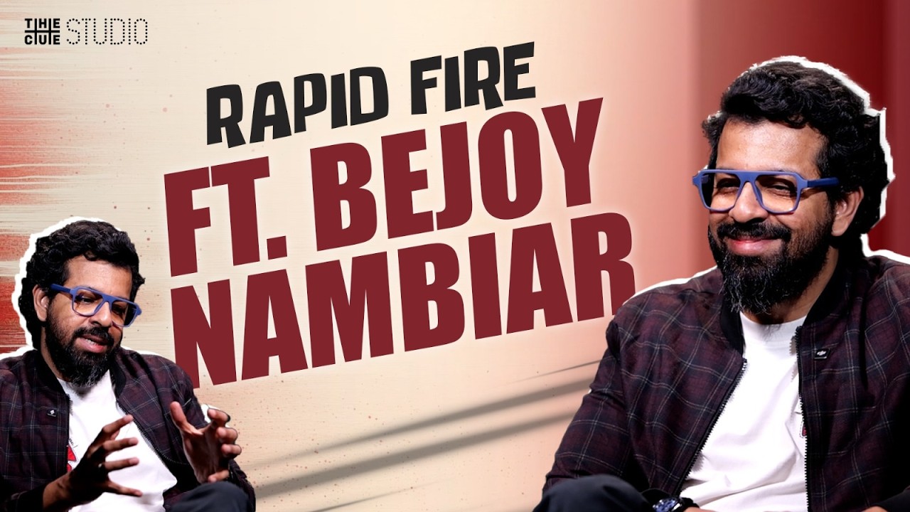 Rapid Fire Ft. Bejoy Nambiar | Solo | Bramayugam | Thaniyavarthanam | Thoovanathumbikal | Cue Studio