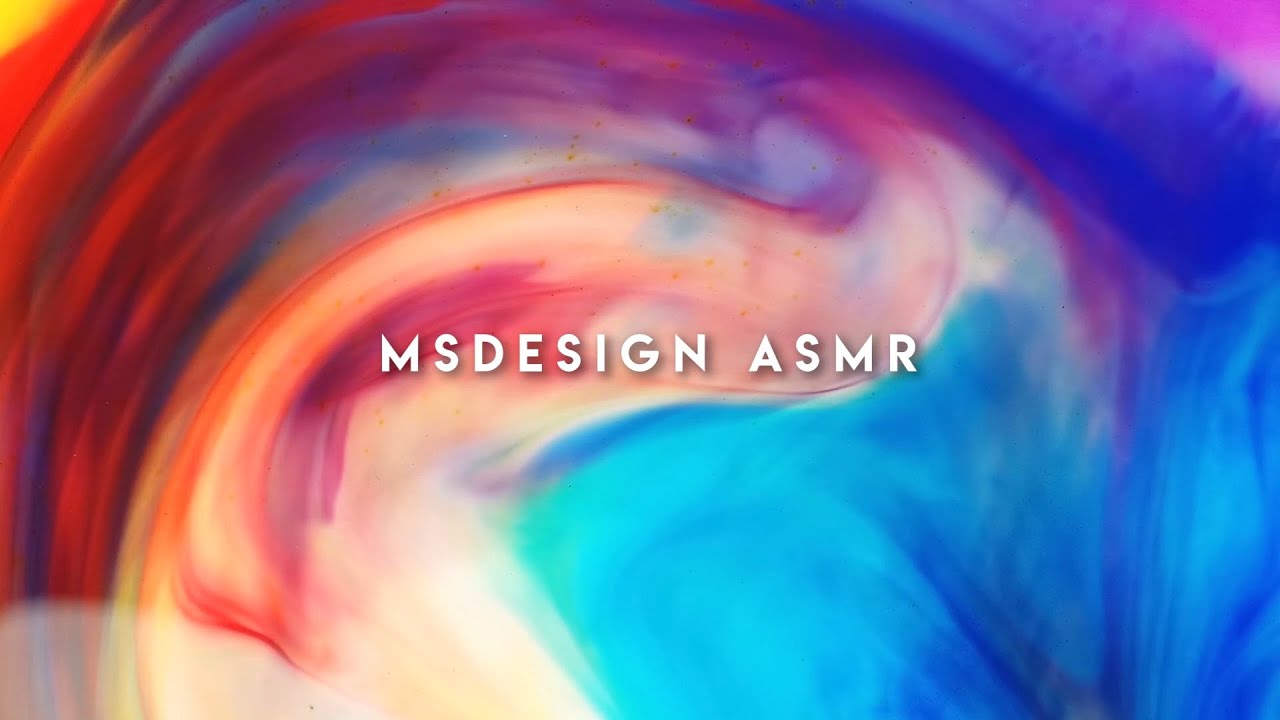 MSDesign ASMR Intro on repeat.... OIL EAR MASSAGE ASMR with ear cupping