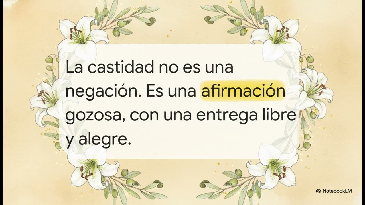 22 | Castidad y Santa Pureza: Afirmación de Amor