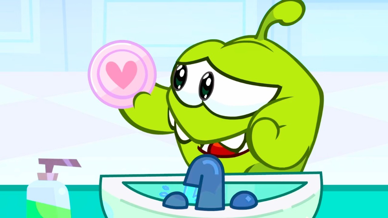 Om Nom Stories - Clean Up Time! ✨ Squeaky Clean Fun | Super Toons For Kids