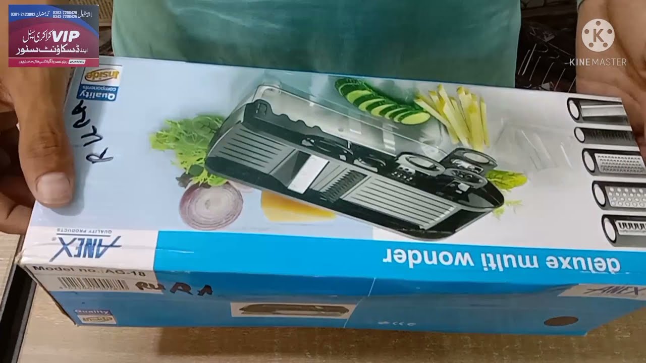 vegetable & fruit cutter Anex and Westopiont sladcutter