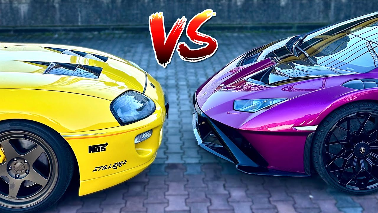 HURACAN STO vs SUPRA 1000cv - FINITO MALE