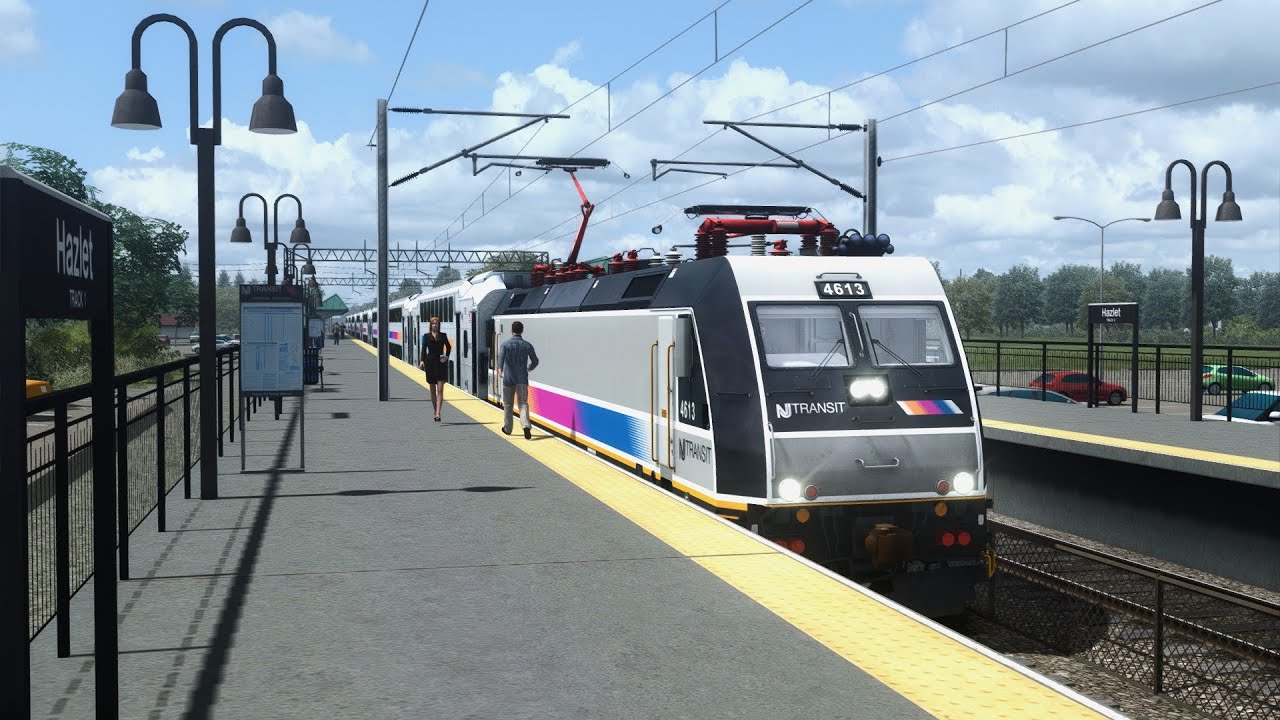 Train Simulator Classic 2024: NJT NJCL - Train 7241 Part 2