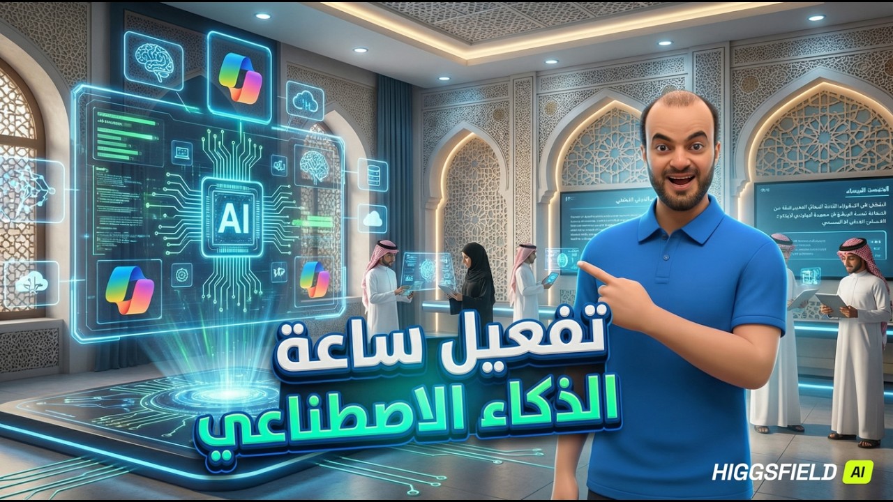 شرح شامل لتفعيل ساعة الذكاء الاصطناعي واستخدام Copilot باحترافية في التعليم