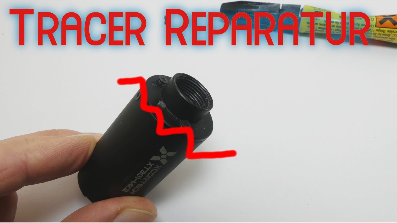 [Tipps&Tricks] Tracer Xcoretech XT301-MK2 Reparatur nach Abriss Airsoft/Softair