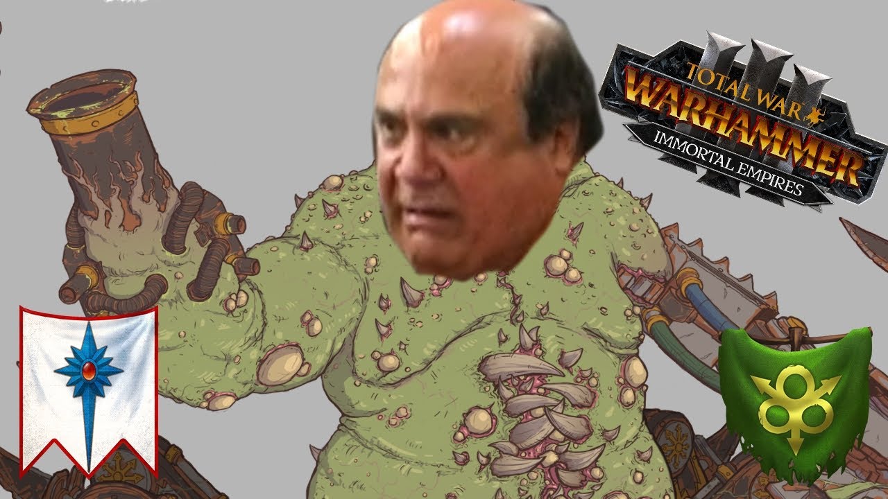 GRINDING SOULS FOR NURGLE! High Elves vs Nurgle - Total War Warhammer 3