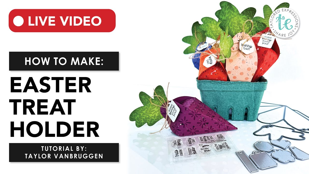 Create Your Own Carrot Treat Box | Easter Treat Bundle | Taylor VanBruggen
