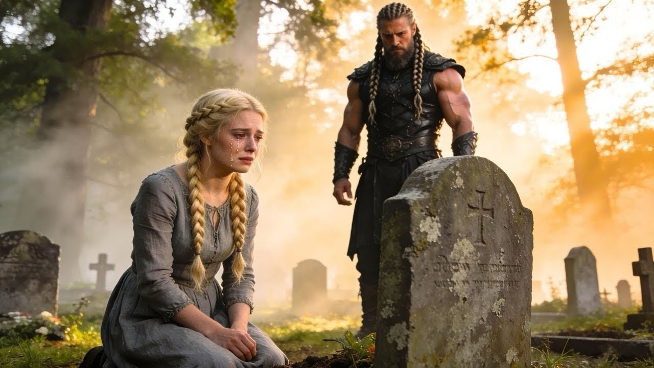 The Alpha King Found Her Crying at Her Father’s Grave — What He Did Next Shocked the Entire Pack